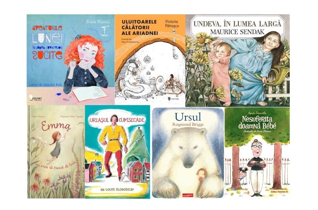 7 cărți pentru copii cu personaje feminine deosebite, publicate în 2020